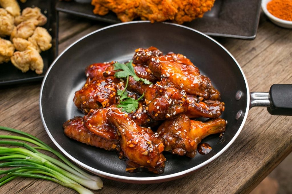 Fried Barbecue Chicken